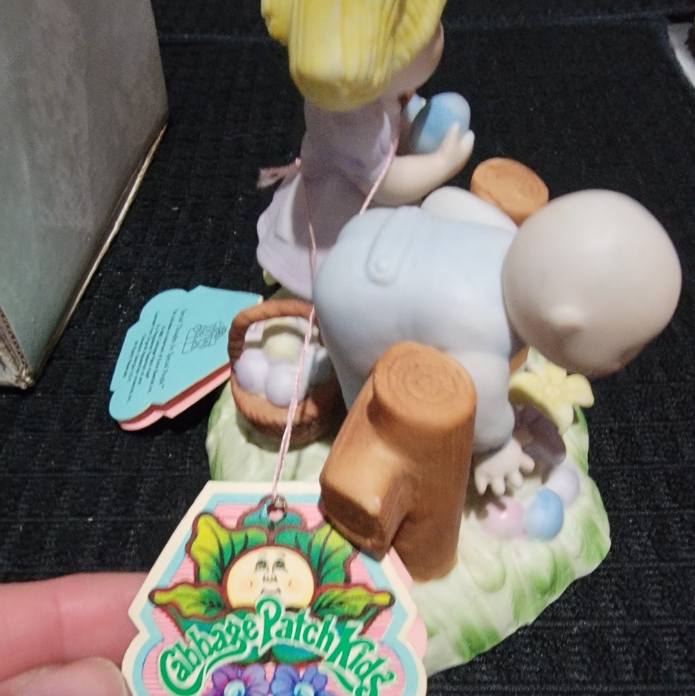 Cabbage Patch Kids Pastel Figurine - Blue, Pink, Yellow